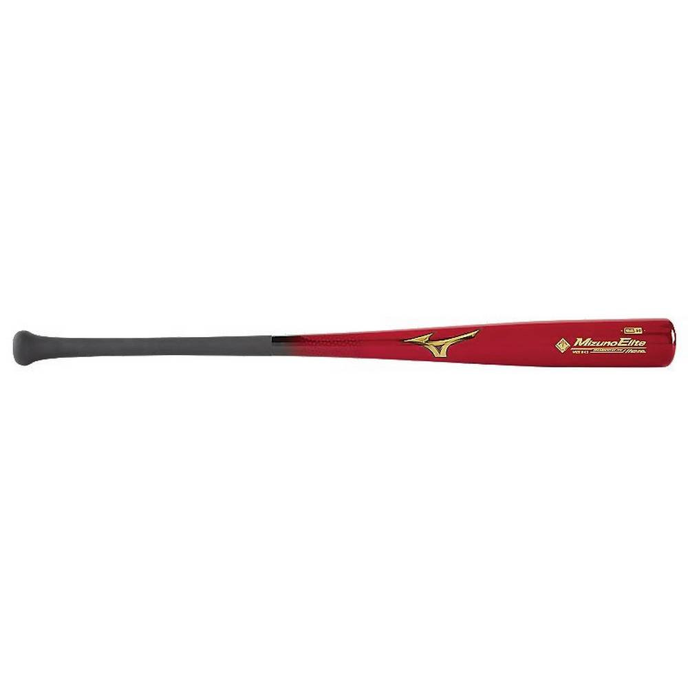 Bate De Beisbol Mizuno MZE 243 Bamboo Elite Wood Hombre Rosas Oscuro/Negras España GXYZ-93672